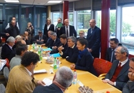 La Châtaigne d'Ardèche reçoit le ministre de l'agriculture La Châtaigne d'Ardèche reçoit le ministre de l'agriculture