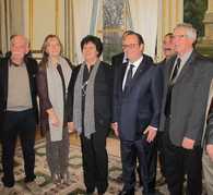 La castanéiculture francaise reçue à l'Elysée La castanéiculture francaise reçue à l'Elysée